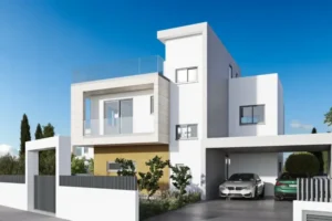 Villas with pools 300m from the sea, Oroklini